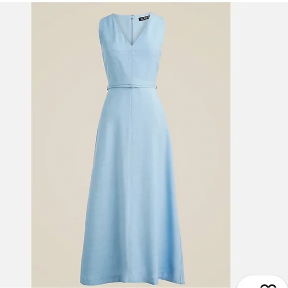 NWT J. Crew Mathilda v neck dress (last price drop) - Picture 3 of 7